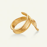 Gress Statement Ring forgylt