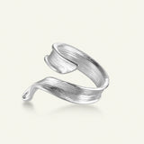 Gress Statement Ring Sølv