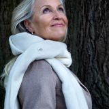 Bøkeblad pin forgylt