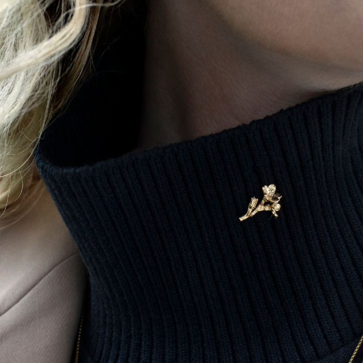 Forglemmigei pin forgylt