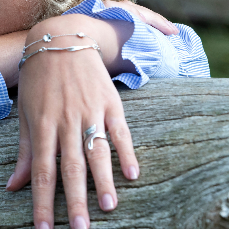 Gress Statement Ring Sølv