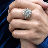 Dill Statement Ring Sølv