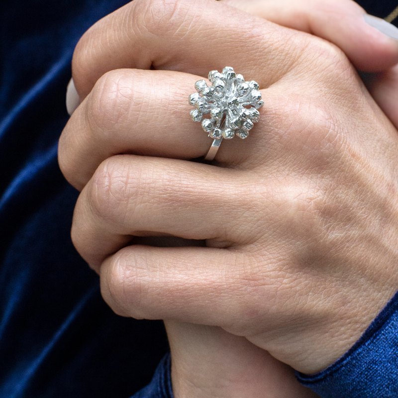 Dill Statement Ring Sølv