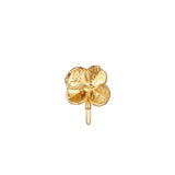 Firkløver ear cuff, forgylt
