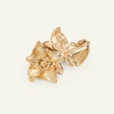 Julerose, 18 karat gullbelagt