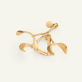 Misteltein, 18 karat gullbelagt