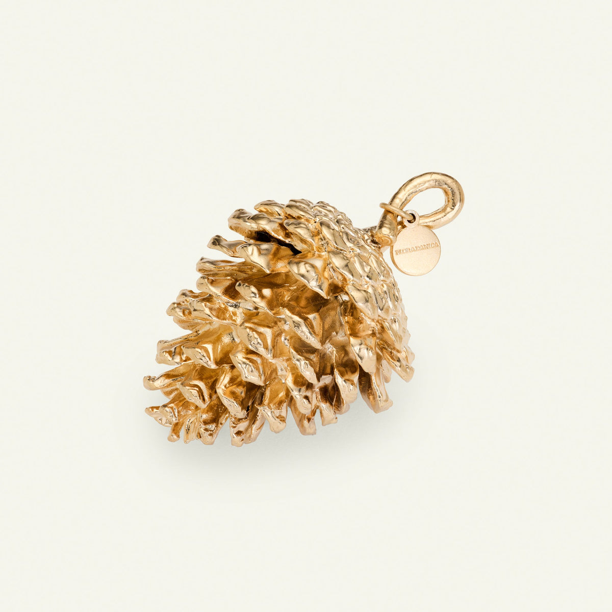 Furukongle, 18 karat gullbelagt