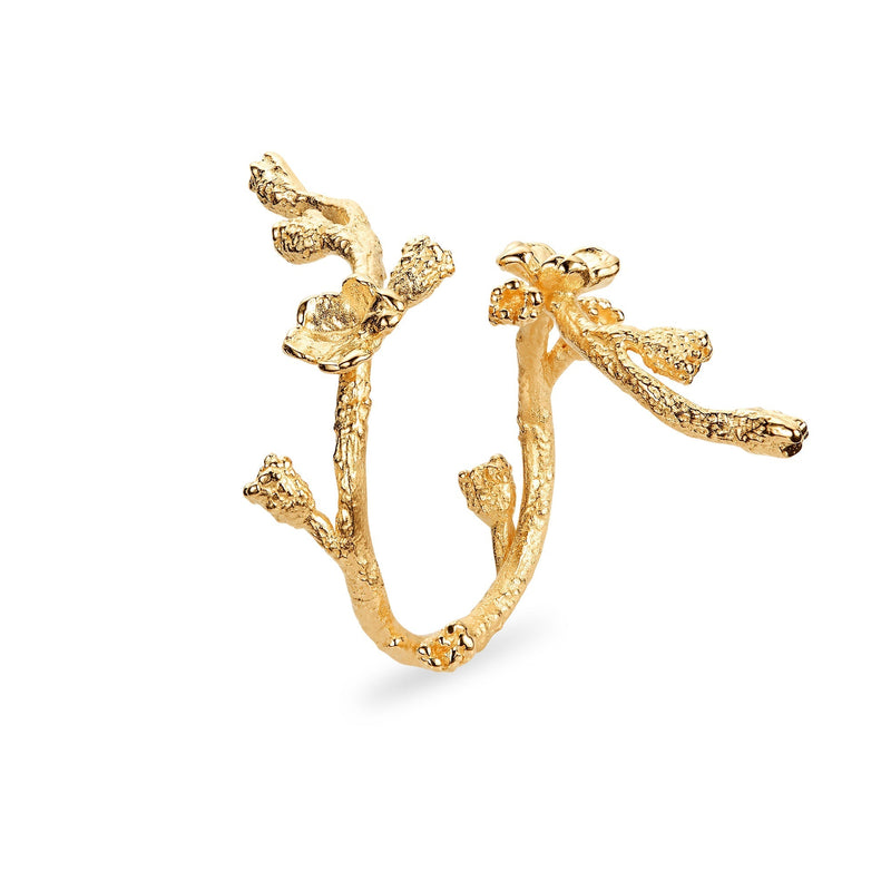 Forglemmigei Statement ring forgylt