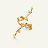 Forglemmigei blomst, Statement ring forgylt