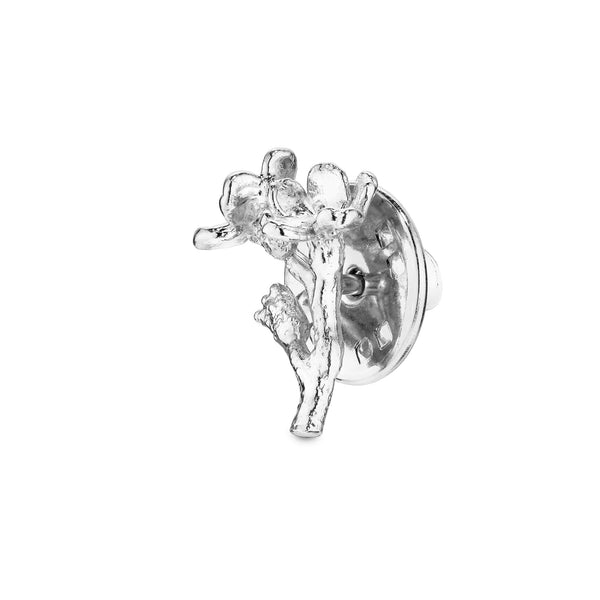 Forglemmigei pin sølv