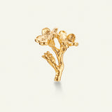 Forglemmigei blomst, pin forgylt