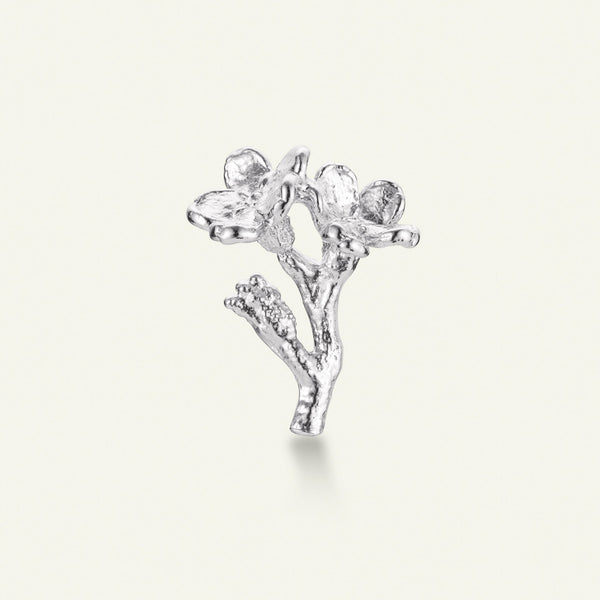 Forglemmigei pin sølv