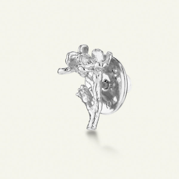 Forglemmigei pin sølv