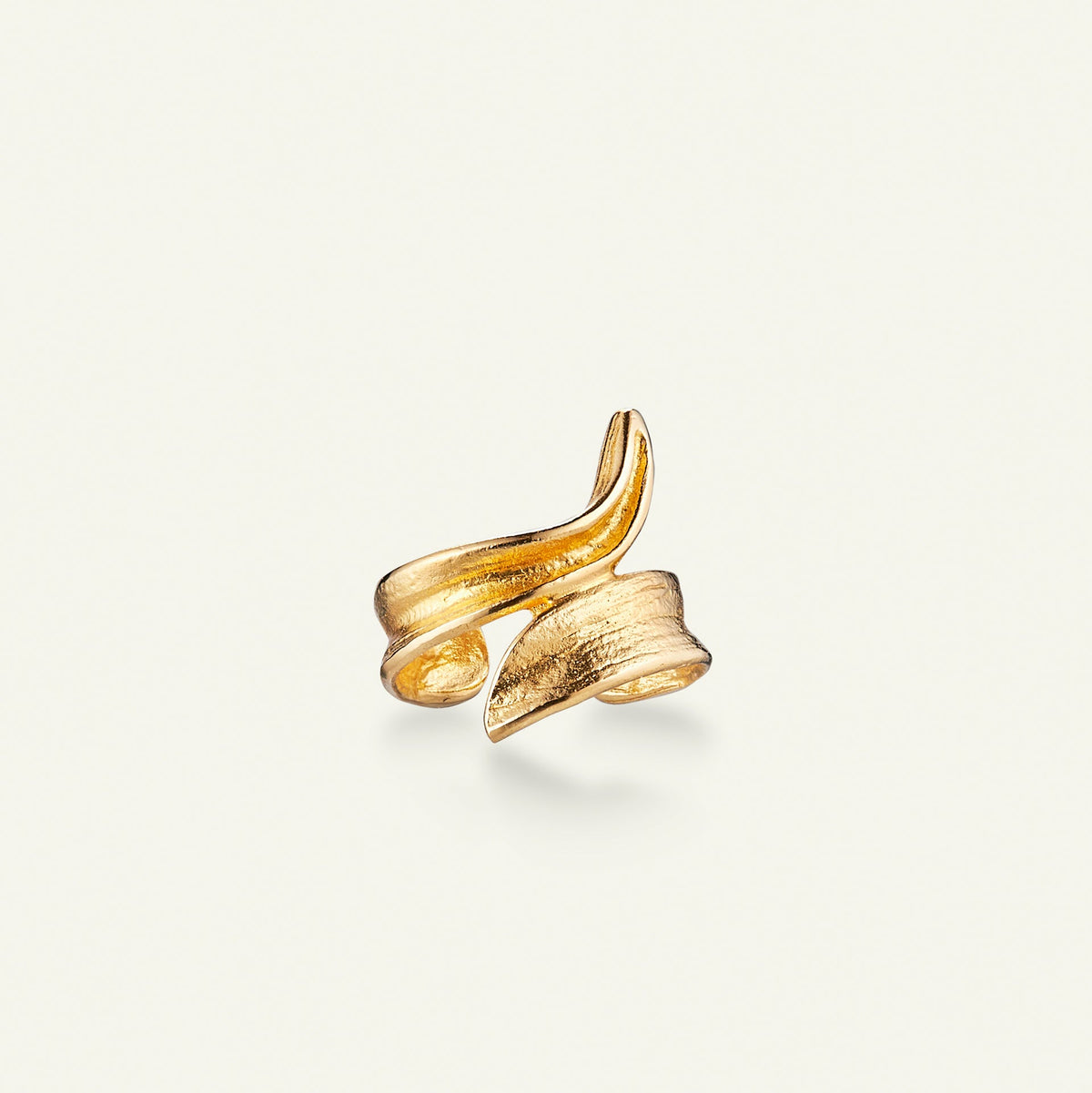 Gress ear cuff forgylt