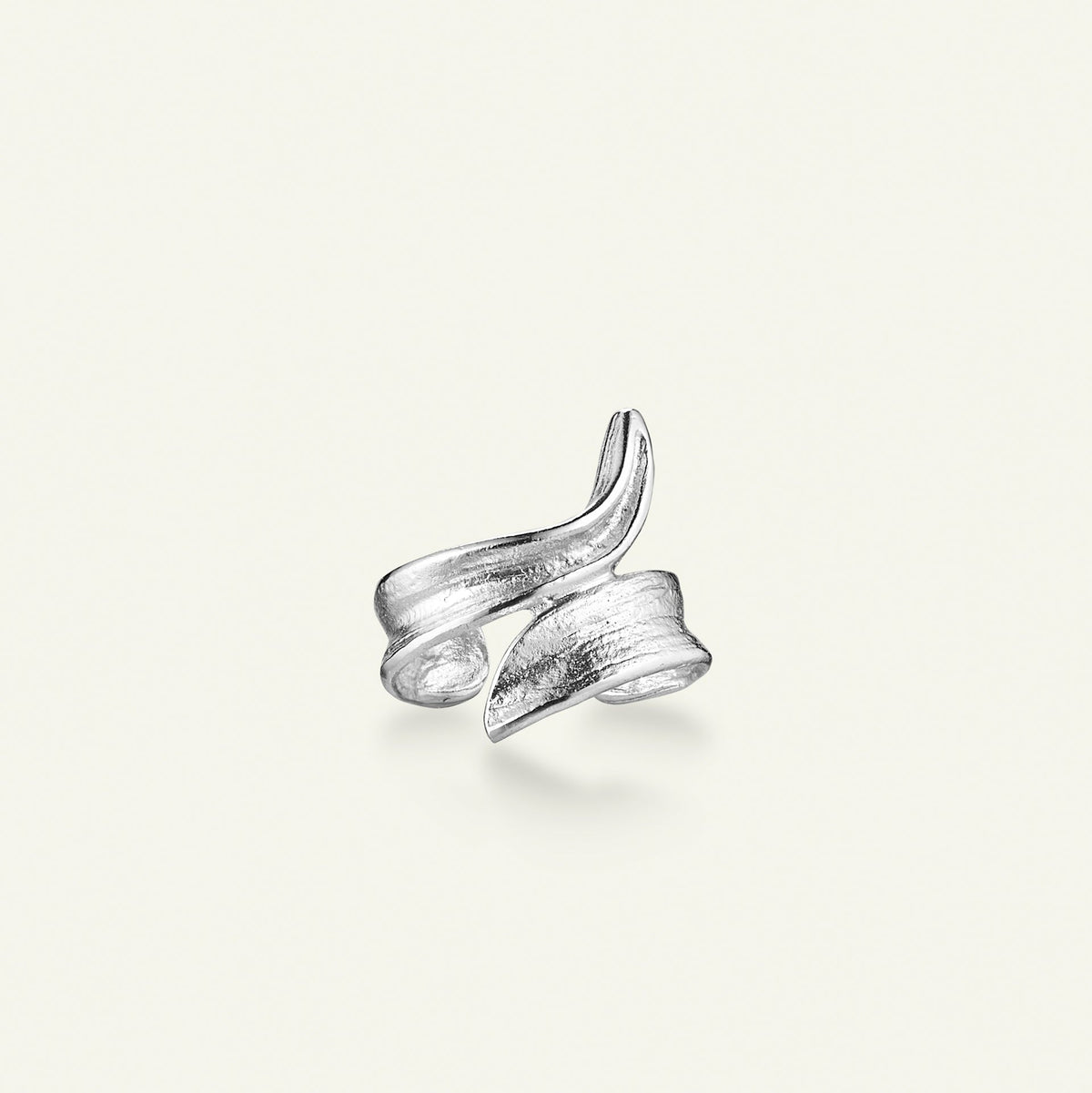 Gress ear cuff sølv