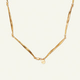 Gress Halskjede Forgylt