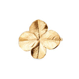 Firkløver hair clip, forgylt