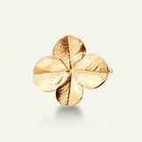 Firkløver hair clip, forgylt
