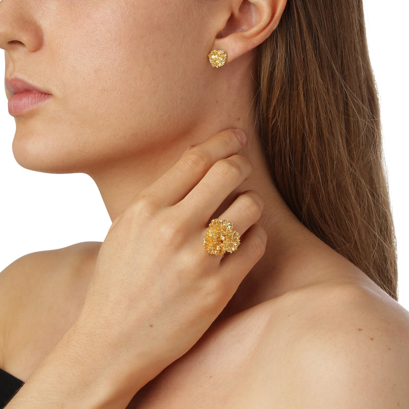 Persille Statement Ring Forgylt