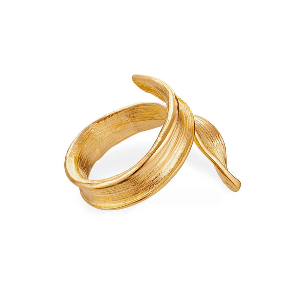 Gress Statement Ring forgylt