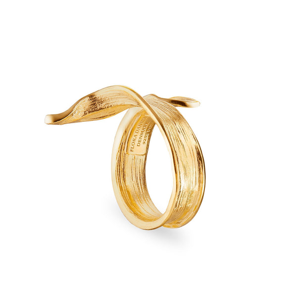 Gress Statement Ring forgylt