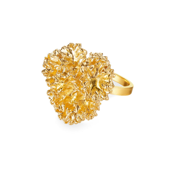 Persille Statement Ring Forgylt