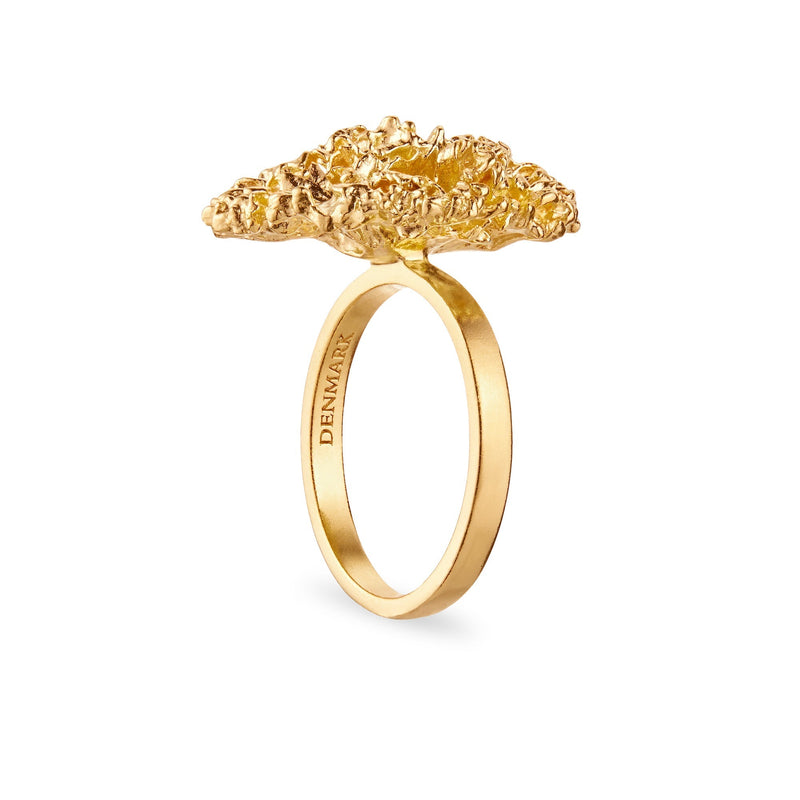 Persille Statement Ring Forgylt
