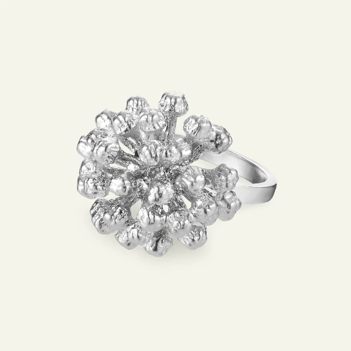 Dillblomst, Statement Ring Sølv