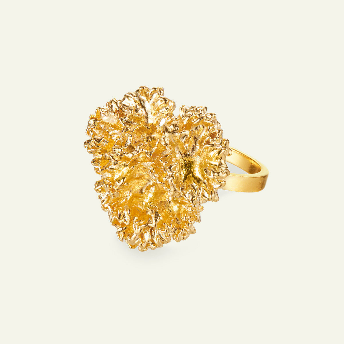Persille Statement Ring Forgylt