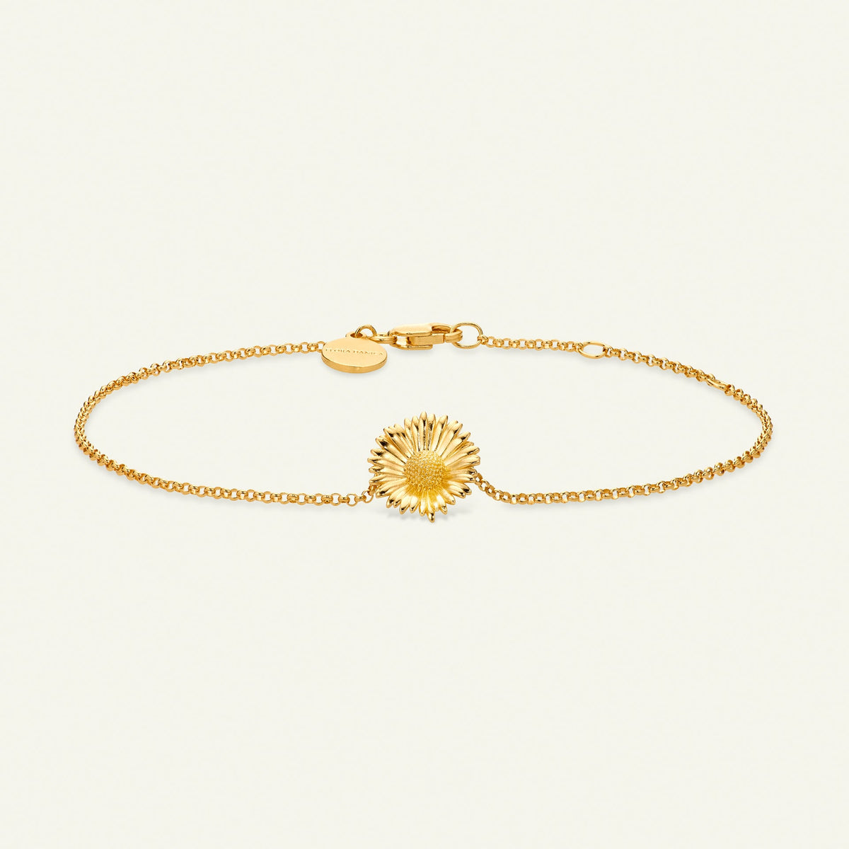 Tusenfryd armbånd, gull